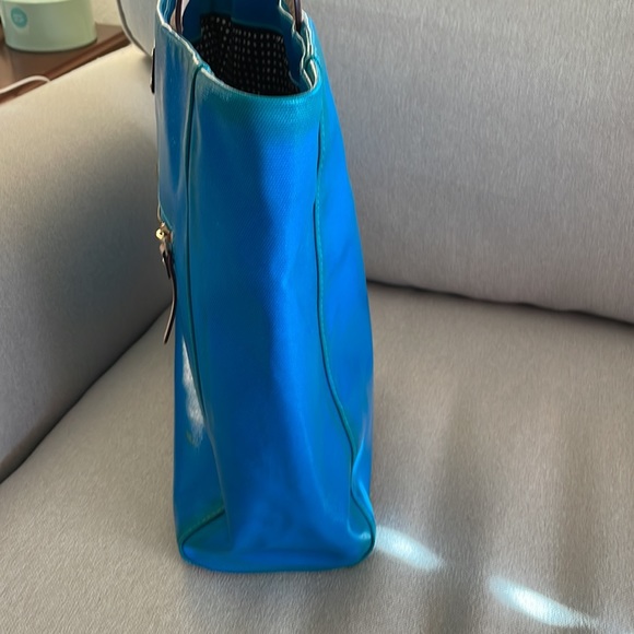 Kate Spade ♣️ turquoise tote - Picture 4 of 9